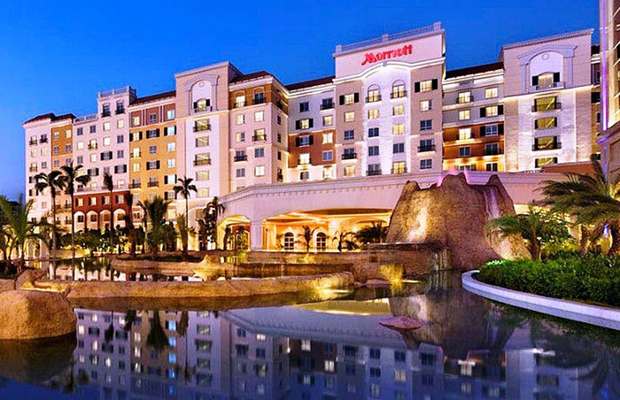 Mariott Hotel in Manila